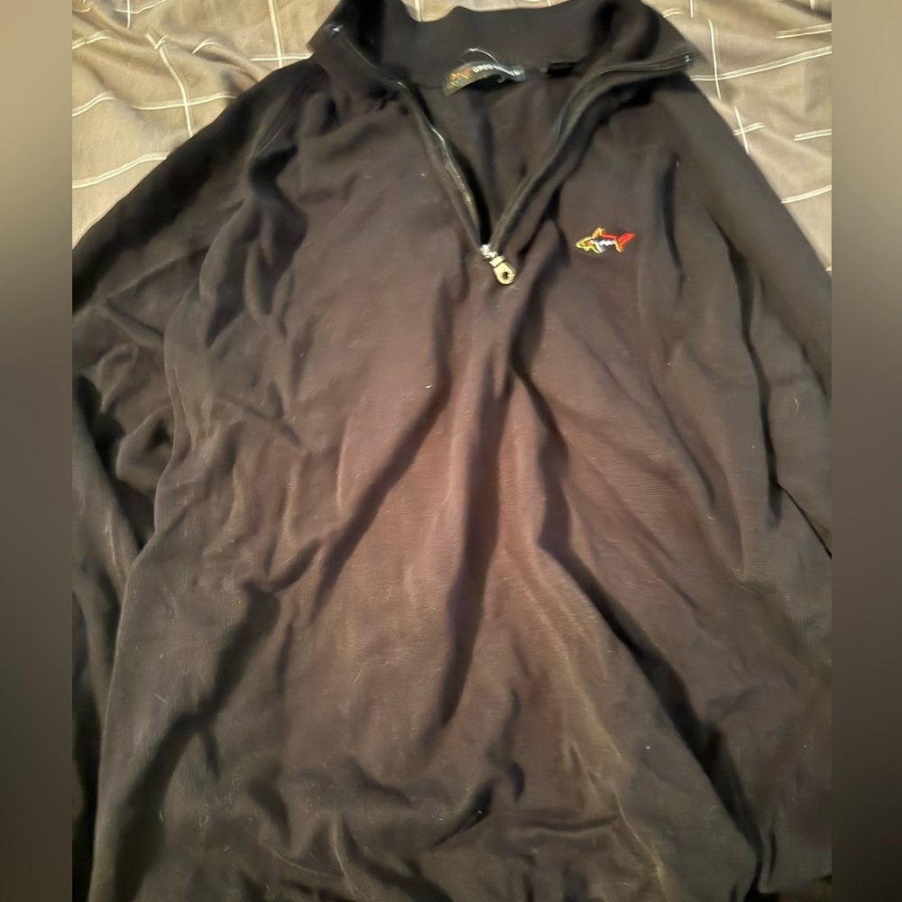 XL Greg Norman zip up XL like new black